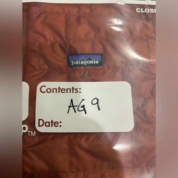 Patagonia Men’s Medium Nano Puff Insulated Vest Burnished Red Puffer NWT Puffy - Picture 9 of 9